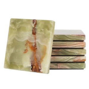Handmade Marble Coaster Plates