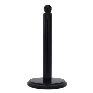 Handmade Marble Kitchen Paper Towel Holder - Black