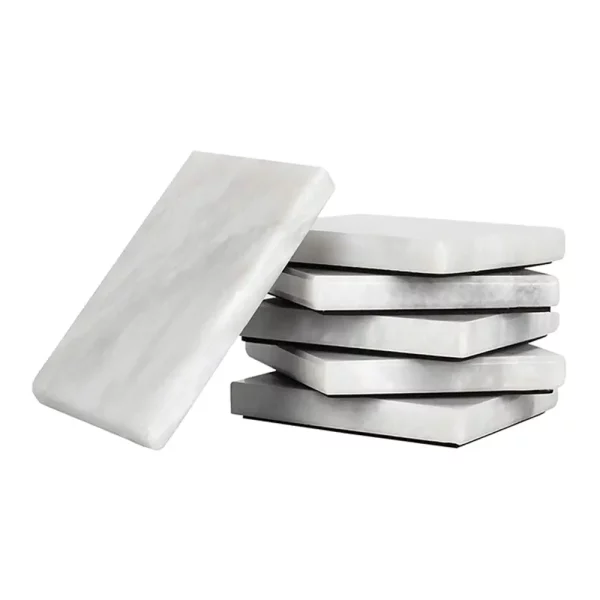 Handmade Marble Coaster Plates