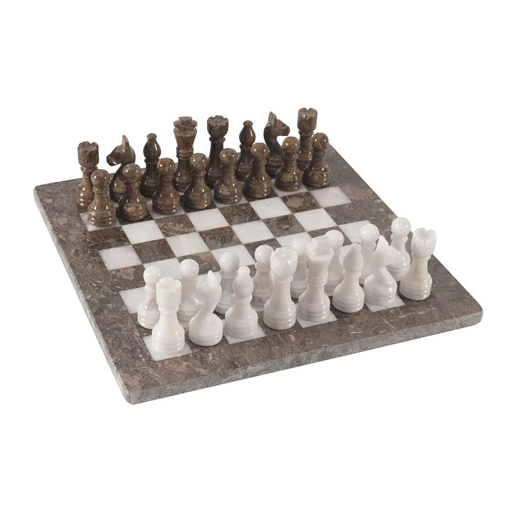 Oceanic Marble Chess Set