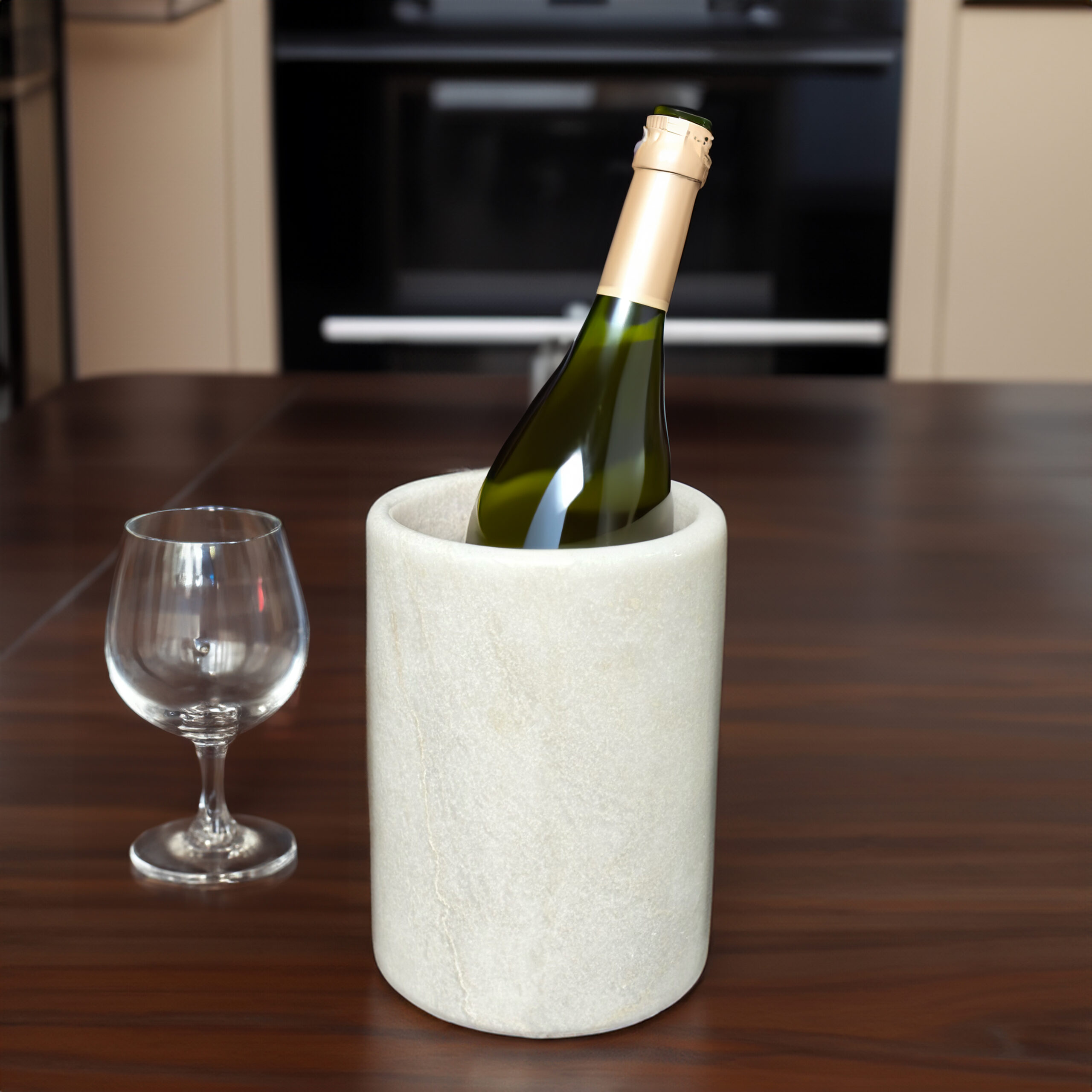 handmade marble utensil holder