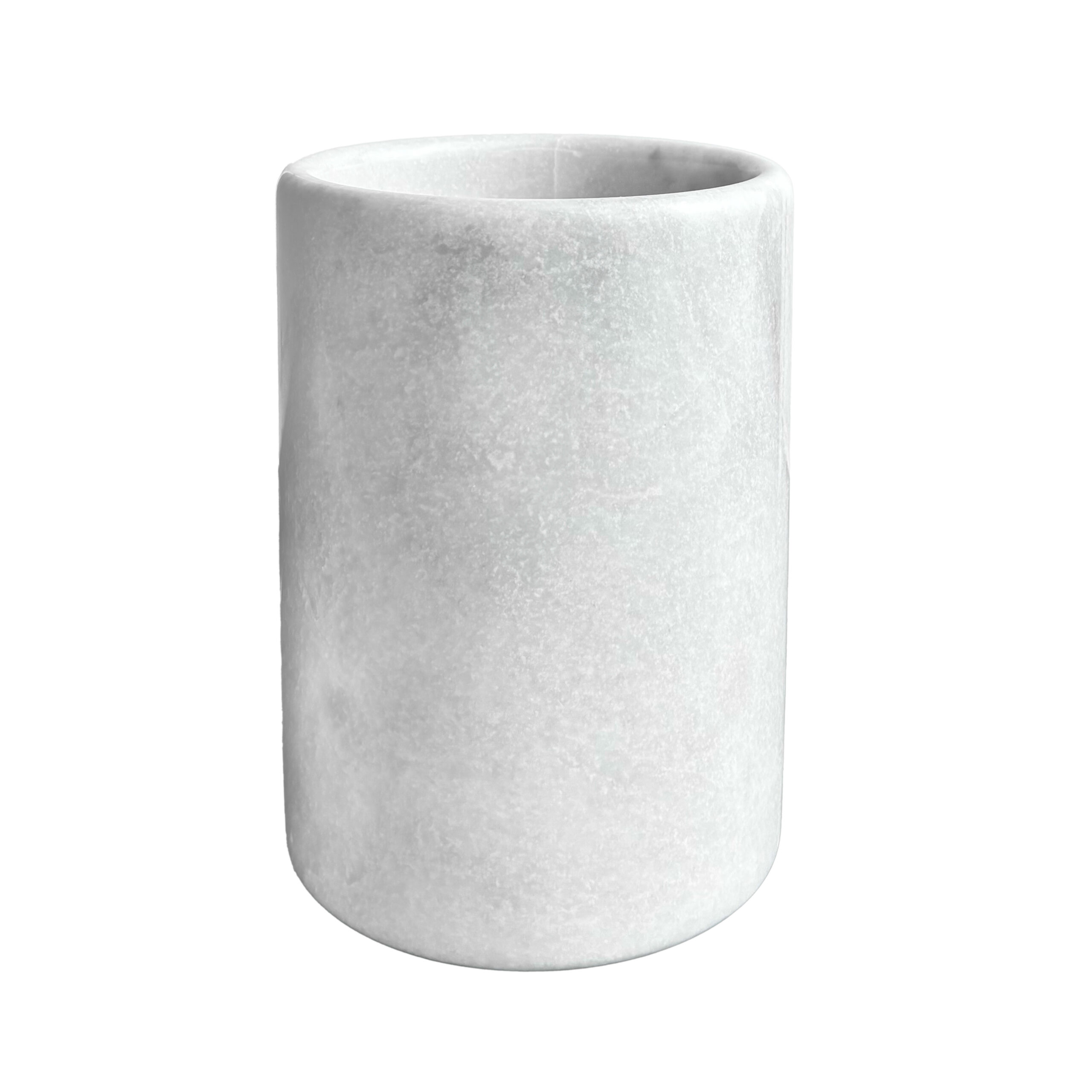 handmade marble utensil holder