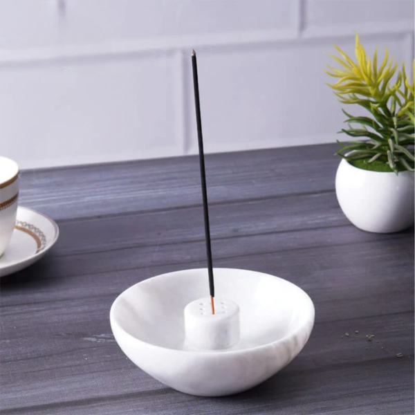 Natural Marble Incense Holder