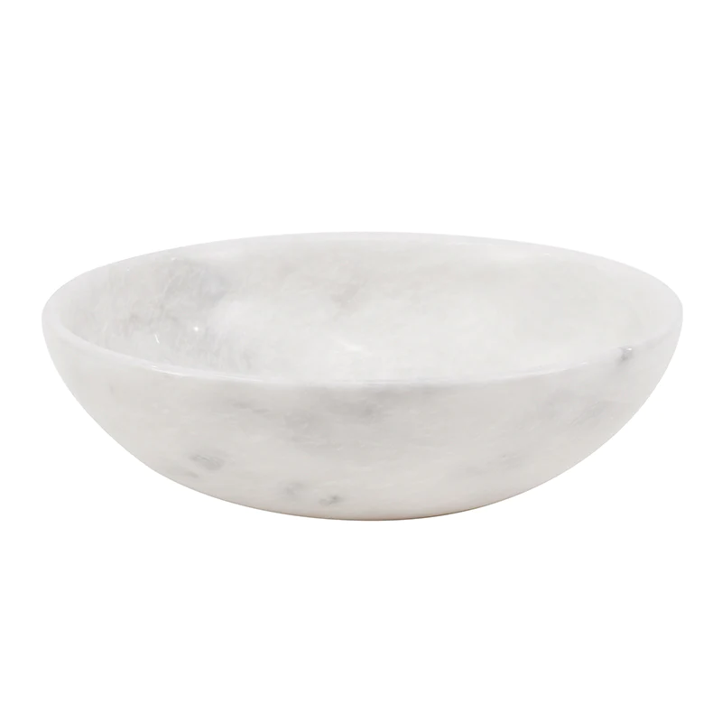 Natural Marble Fruit Bowl