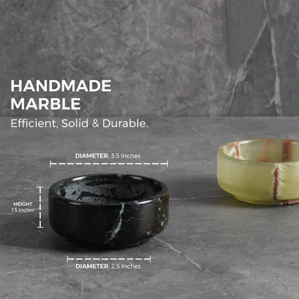 Handmade Marble Sauce Cups